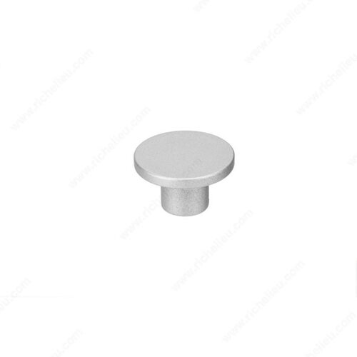 Modern Plastic Knob - 2247 Matte Chrome