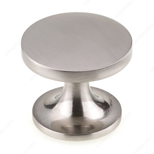 Modern Metal Wardrobe Knob - 2265 Brushed Nickel