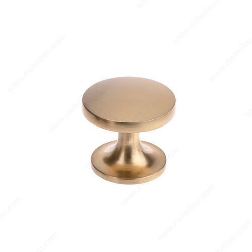 Modern Metal Wardrobe Knob - 2265 Champagne Bronze