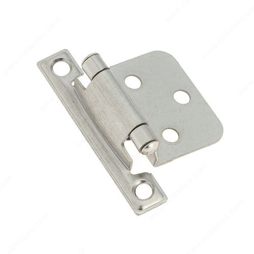 Semi-Concealed Self-Closing Hinge - 234 Brushed Nickel