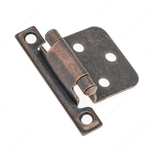 Semi-Concealed Self-Closing Hinge - 234 Antique Copper