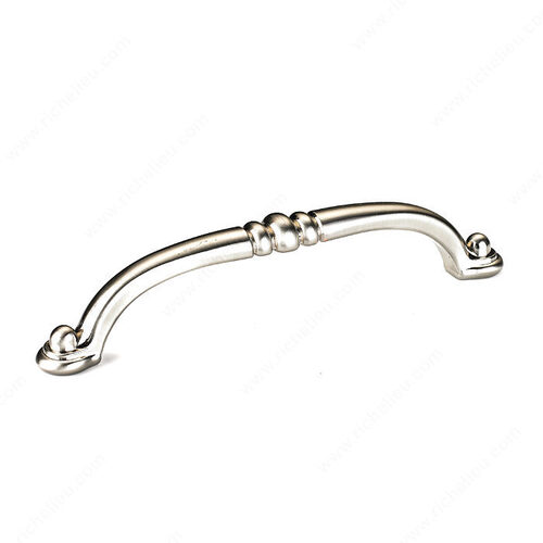 Traditional Metal Pull - 2373 Brushed Nickel