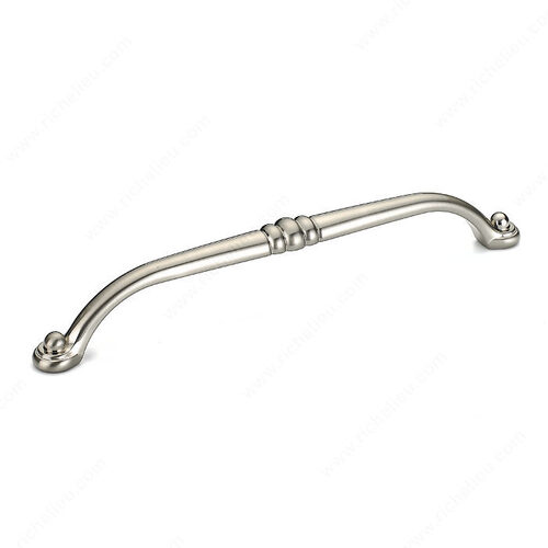 Traditional Metal Pull - 2373 Brushed Nickel