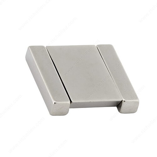 Modern Metal Pull - 2376 Brushed Nickel