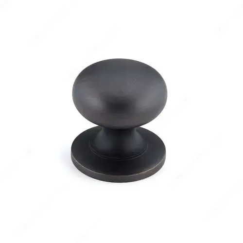 Traditional Brass Knob - 3931 Brushed Oil-Rubbed Bronze