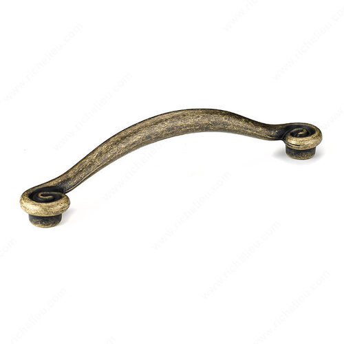 Traditional Metal Pull - 4101 Burnished Brass