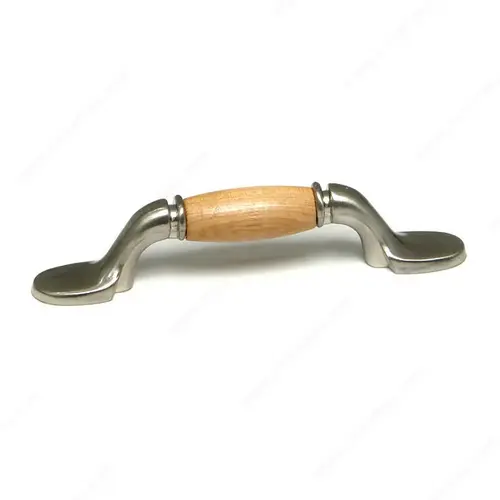 Traditional Wood and Metal Pull - 4121