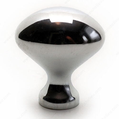 Traditional Metal Knob - 4443 Chrome