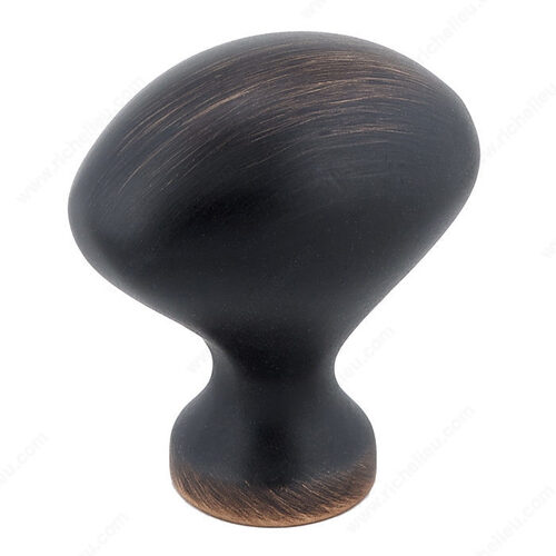 Traditional Metal Knob - 4443 Brushed Oil-Rubbed Bronze