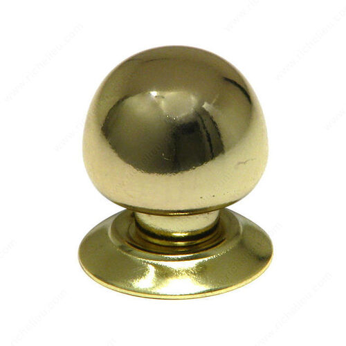 Functional Metal Knob - 460 Brass