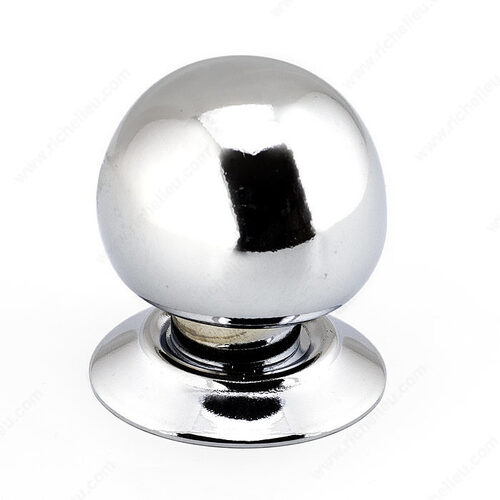 Functional Metal Knob - 460 Chrome