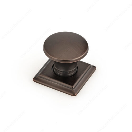 Traditional Metal Knob - 4670 Brushed Oil-Rubbed Bronze