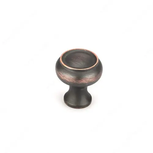 Traditional Metal Knob - 5120 Brushed Oil-Rubbed Bronze