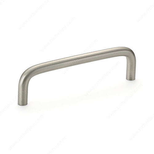 Functional Brass Pull - 5 Brushed Nickel