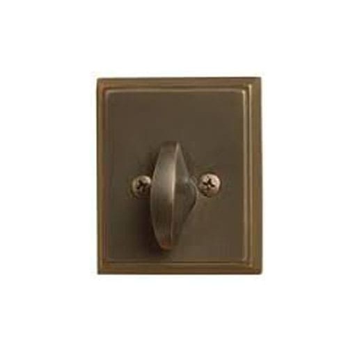 Rectangular Single Sided Deadbolt Oil Rubbed Bronze Finish