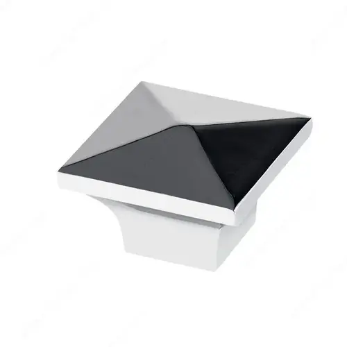 Modern Metal Knob - 5308 Chrome