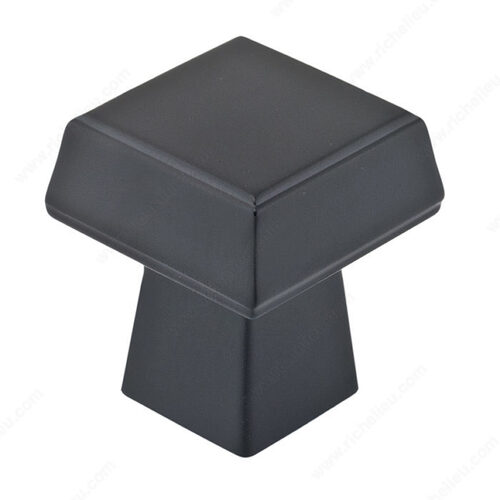 Modern Metal Knob - 5623 Matte Black