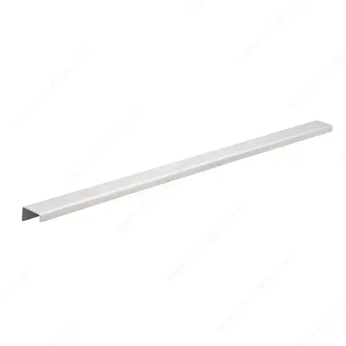 Modern Aluminum Edge Pull - 576 Stainless Steel