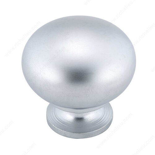 Modern Metal Knob - 5923 Matte Chrome