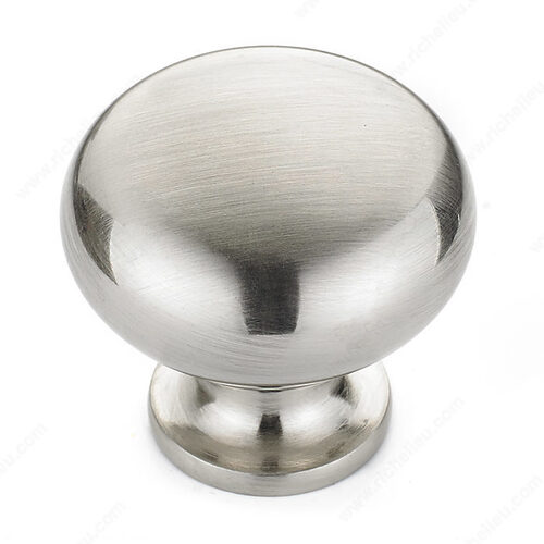 Modern Metal Knob - 5923 Brushed Nickel