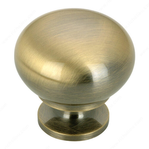 Modern Metal Knob - 5923 Antique English