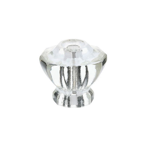 Astoria Clear 1-1/8" Cabinet Knob Clear Finish