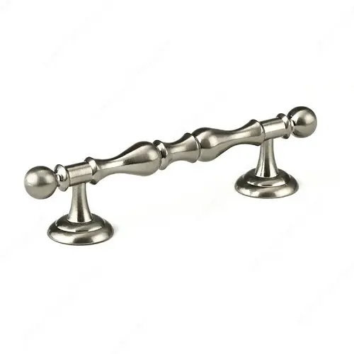 Traditional Metal Pull - 6011 Brushed Nickel