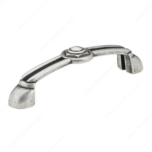 Traditional Metal Pull - 6389 Old Silver