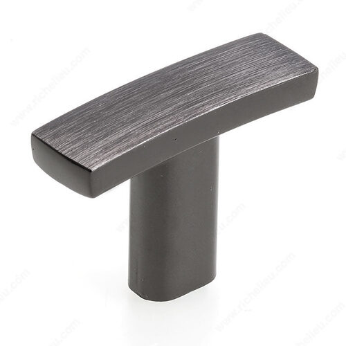 Transitional Metal Knob - 650 Black Stainless Steel