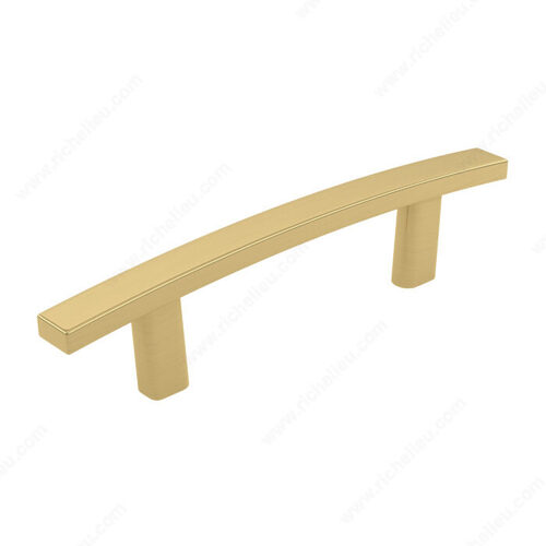 Transitional Metal Pull - 650 Satin Brass