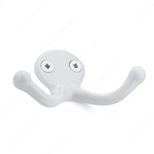 3 in Double Utility Hook - 6508 White