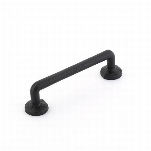 Bronze Rod Cabinet Pull 4" Center To Center Flat Black Finish