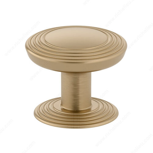 Transitional Metal Knob - 7070 Champagne Bronze