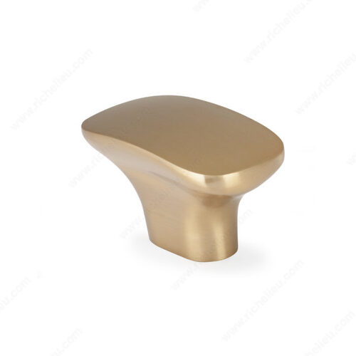 Modern Metal Knob - 7345 Champagne Bronze