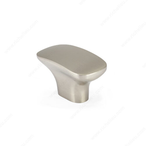 Modern Metal Knob - 7345 Brushed Nickel