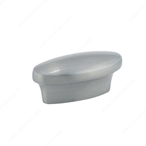 Modern Metal Knob - 7311 Brushed Pewter