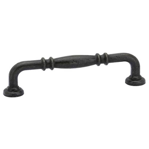 Tuscany Ribbed Cabinet Pull 4" Center To Center Medium Bronze Finish