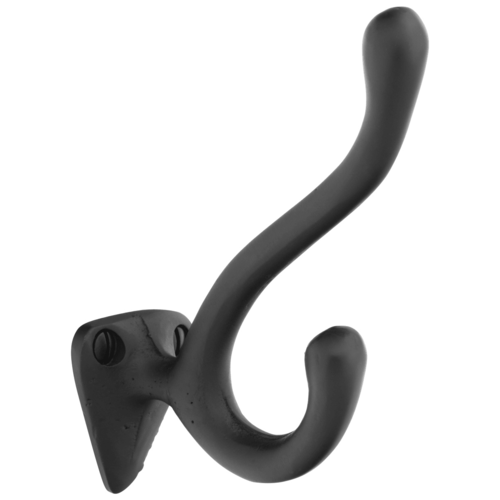 Robe Hook Flat Black Finish