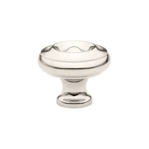 Waverly 1" Cabinet Knob Bright Nickel Finish