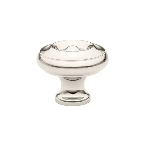 Waverly 1-1/4" Cabinet Knob Bright Nickel Finish