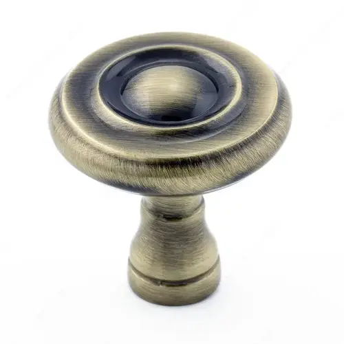 Traditional Metal Knob - 740 Antique English