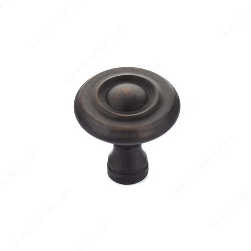 Traditional Metal Knob - 740 Brushed Oil-Rubbed Bronze