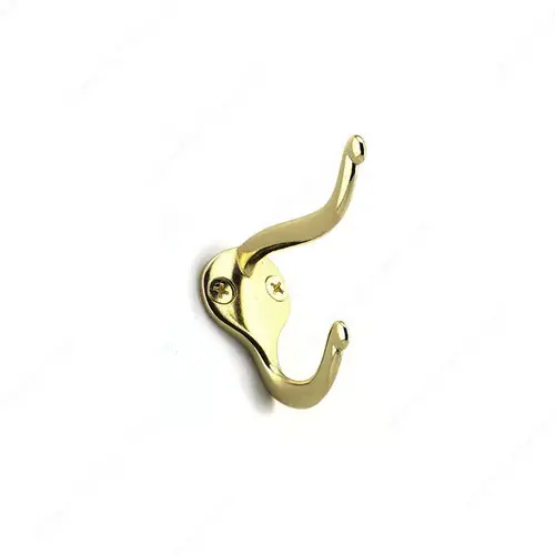 2-3/4 in Utility Hook - 744 Brass