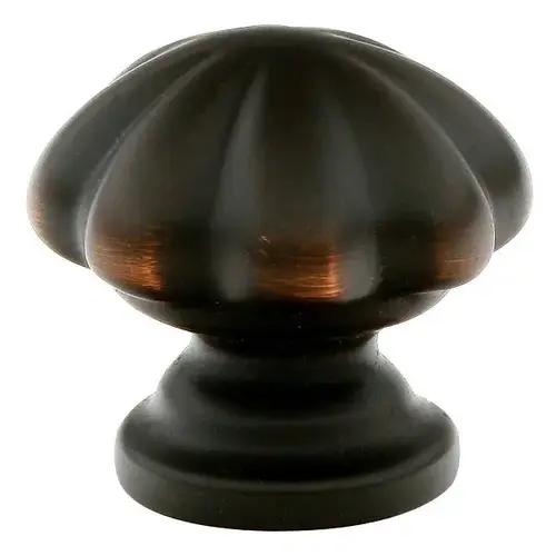 Melon 1-1/4" Cabinet Knob Oil Rubbed Bronze Finish