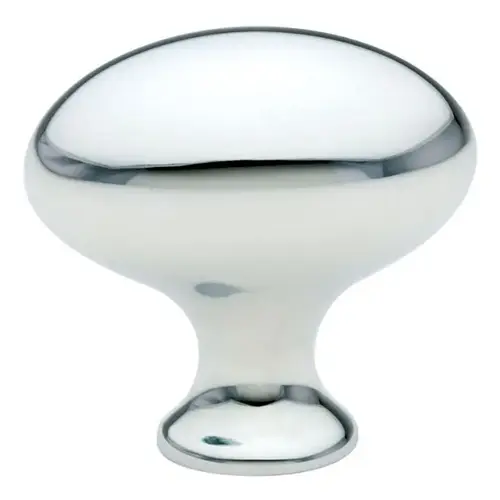 Egg 1-3/4" Cabinet Knob Bright Chrome Finish