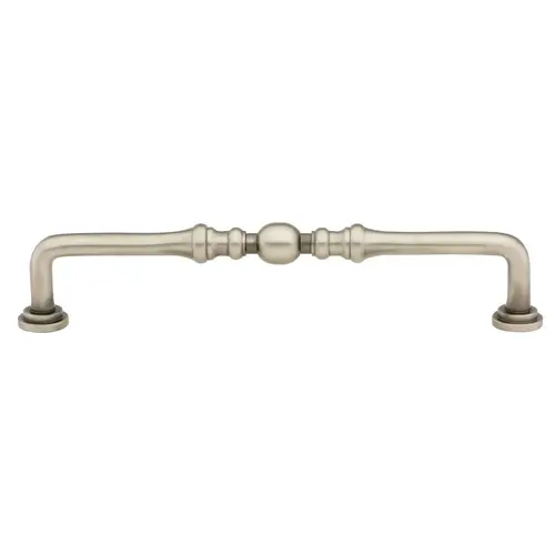 Spindle Cabinet Pull 3" Center To Center Antique Nickel Finish