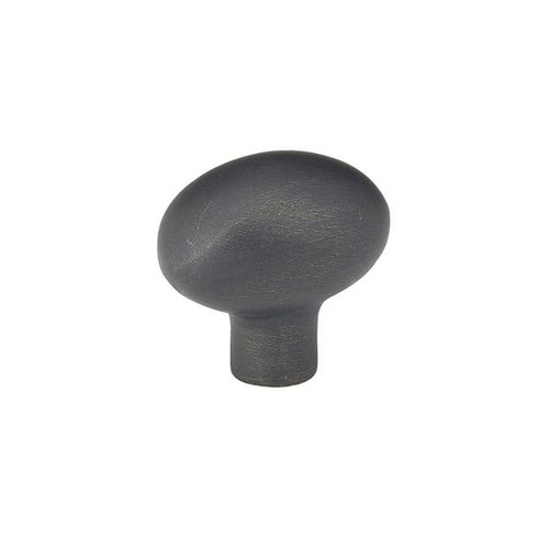 Bronze Egg 1-3/4" Cabinet Knob Medium Bronze Finish