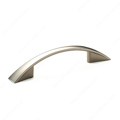 Modern Metal Pull - 821 Polished Nickel