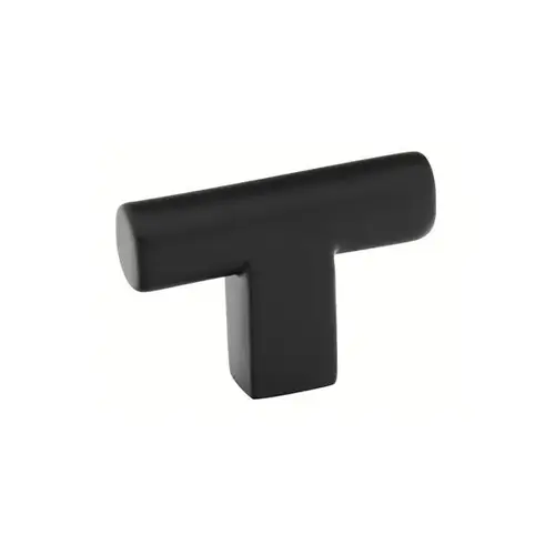 Trail Cabinet Knob 2" Flat Black Finish