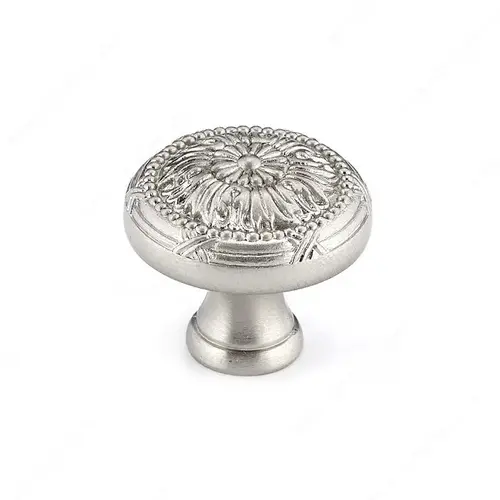 Traditional Metal Knob - 8246 Brushed Nickel